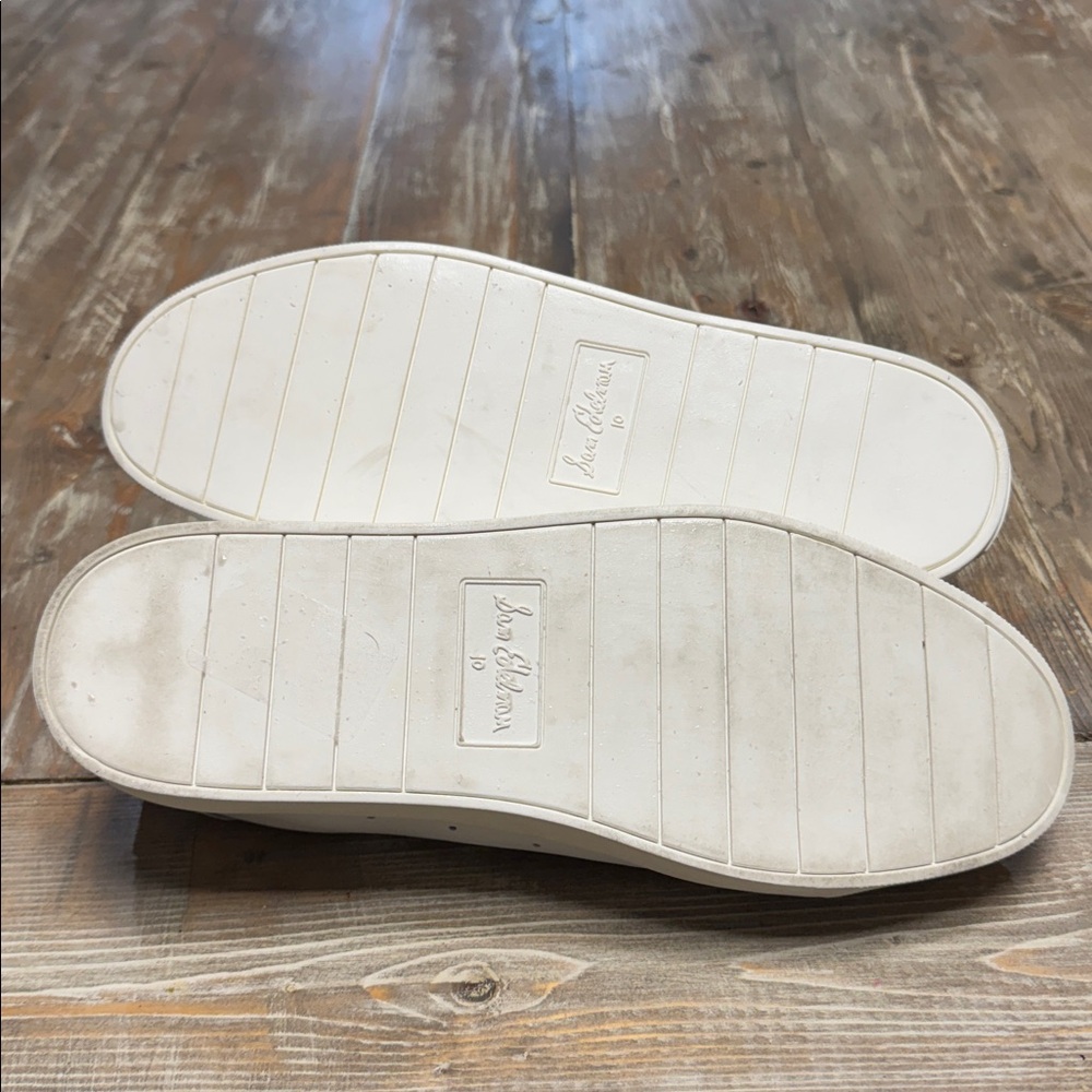 Sam Edelman Women's White Sneakers - Picture 4 of 5
